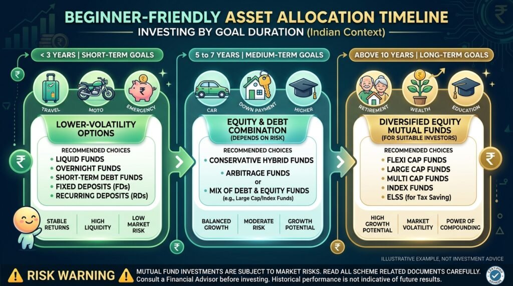Investment options for short-term, medium-term and long-term goals