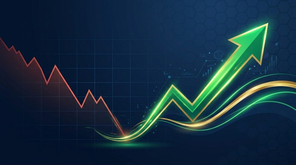 Market correction turning into recovery trend