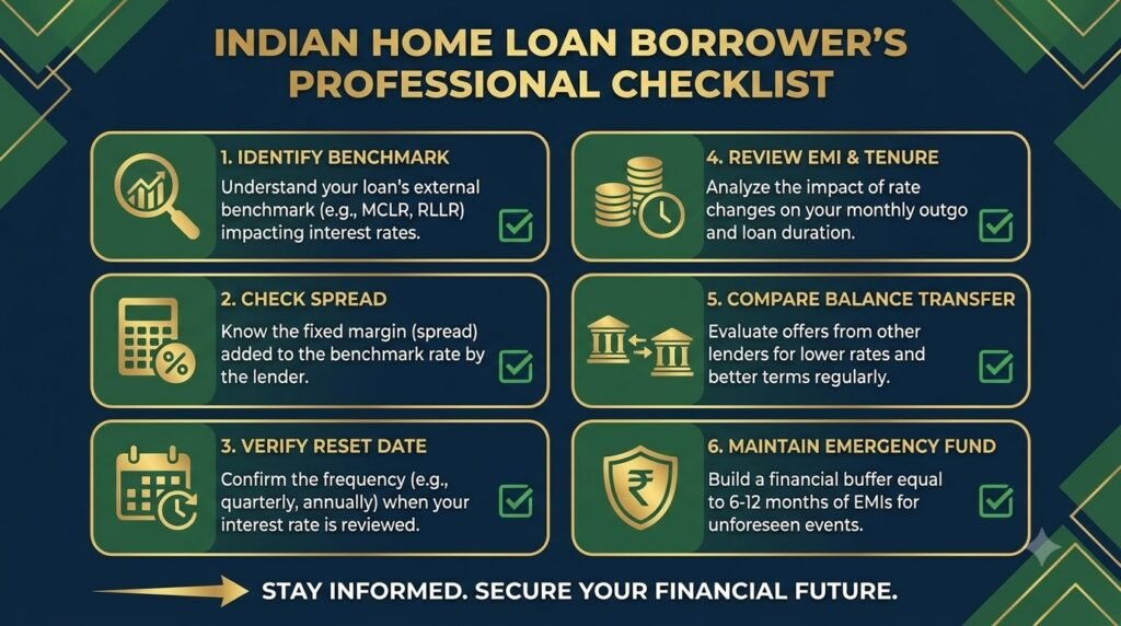 Home loan borrower checklist after RBI policy