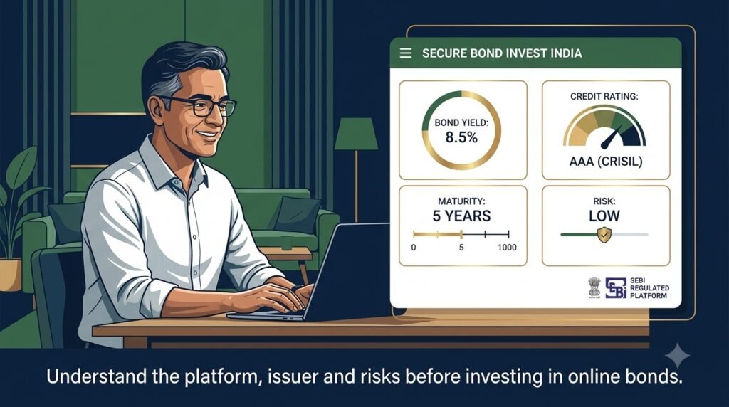 How to invest in bonds online in India safely using regulated platforms